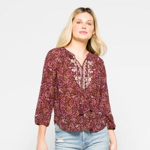 Embroidered blouse